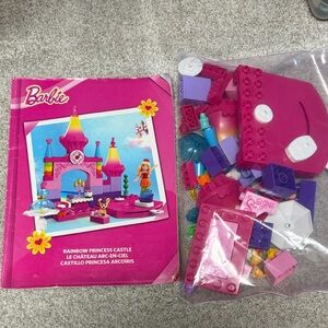 Barbie Pink and Purple Rainbow Castle Set